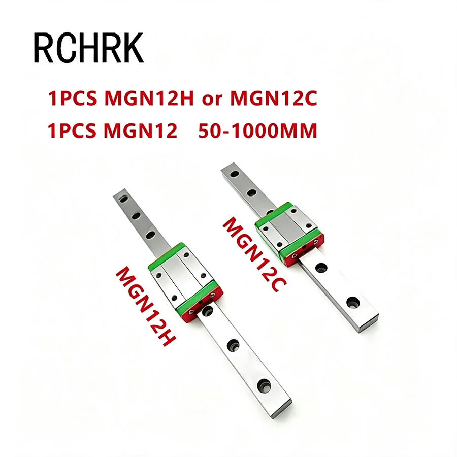 Linear Rail Mgn12H Set - Rel Linear Guide MGN12 12mm 100