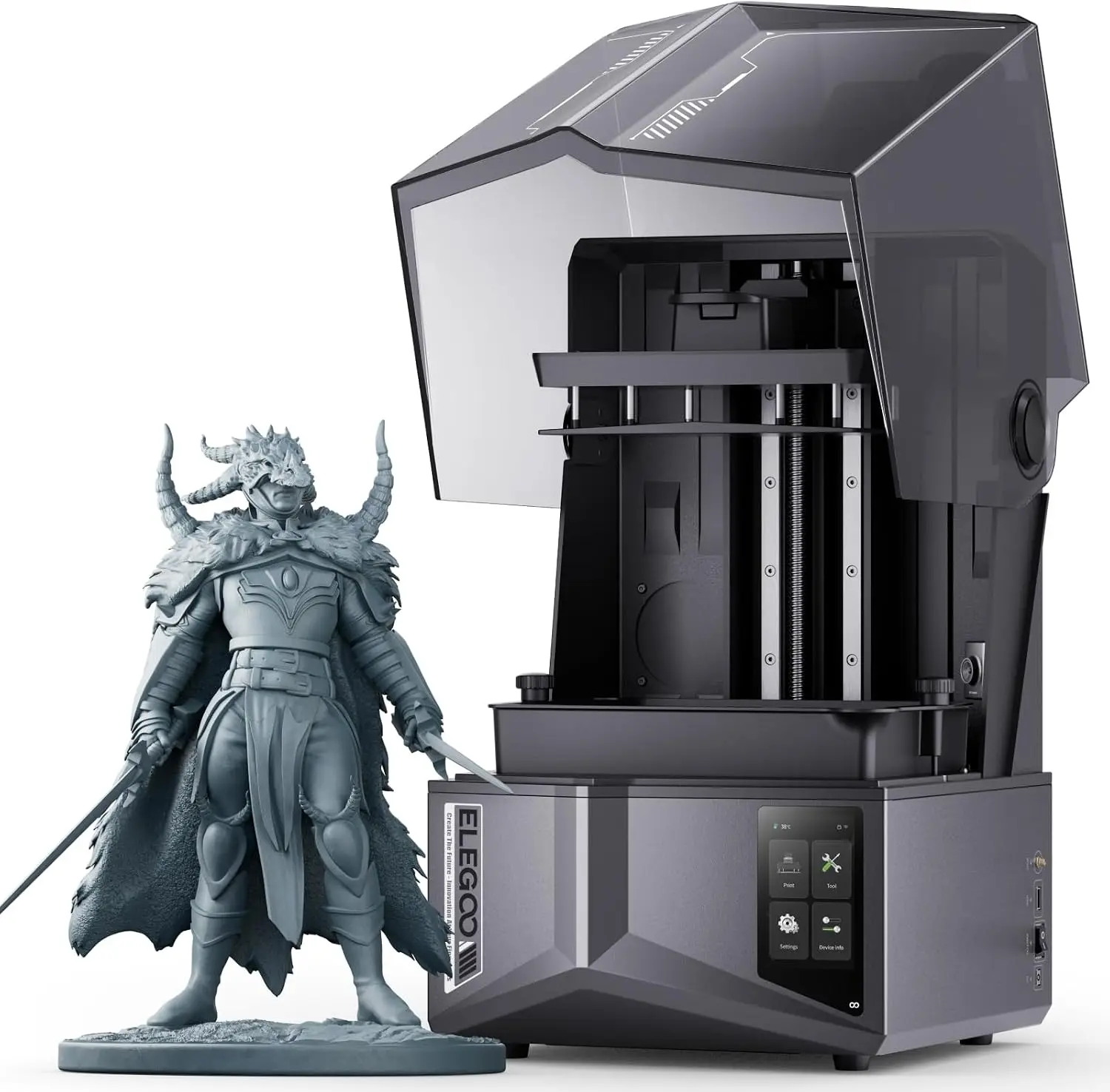 12K Monochrome Lcd Resin 3D Printer - Printer 3D Resin Saturn 4 Ultra