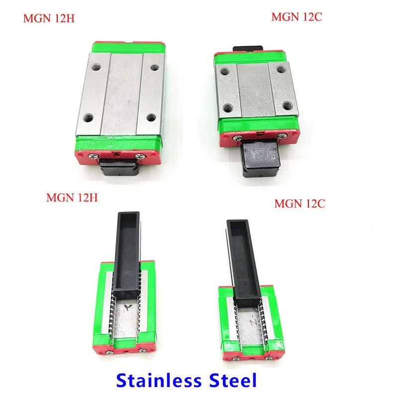 Rel Linear Guide MGN12 12mm 10 - Linear Rail Mgn12H Set ulasan dan harga