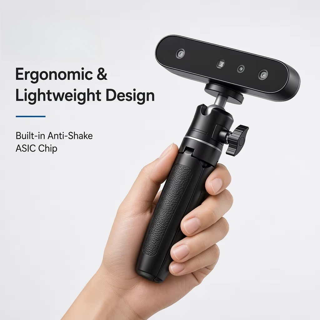 Pemindai 3D Presisi Tinggi CR- - Handheld 3D Scanner High Precision ulasan dan harga