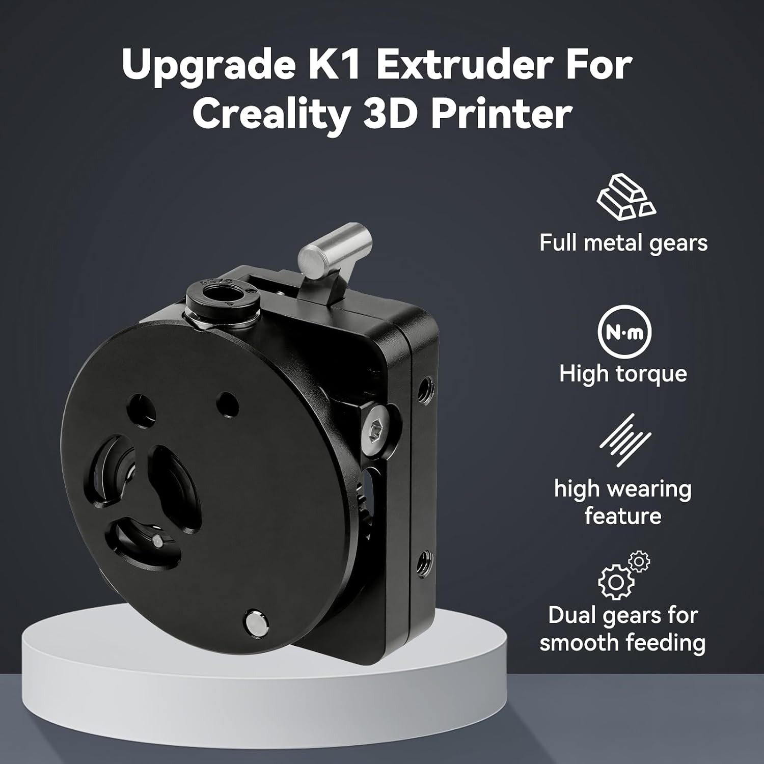 Ekstruder K1/K1 Max/K1C/SE, Ki - Direct Drive Dual Gear Extruder High Speed ulasan dan harga