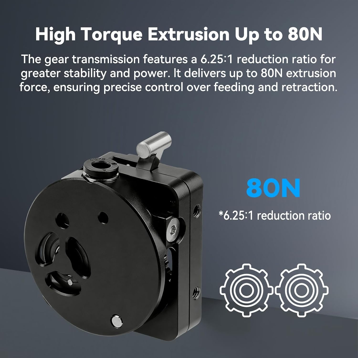 Ekstruder K1/K1 Max/K1C/SE, Ki - Direct Drive Dual Gear Extruder High Speed ulasan dan harga