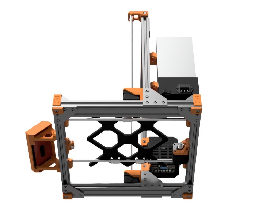 Blurolls Kit bingkai aluminium - Corexy 3D Printer Kit ulasan dan harga